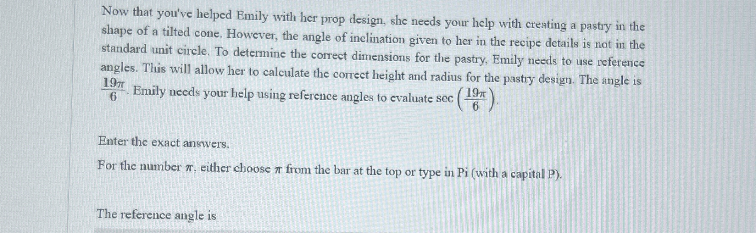 Now that you've helped Emily with her prop design,