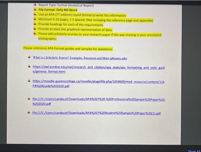 This Is A Research Report Of 35 Pleade Do It Chegg Com