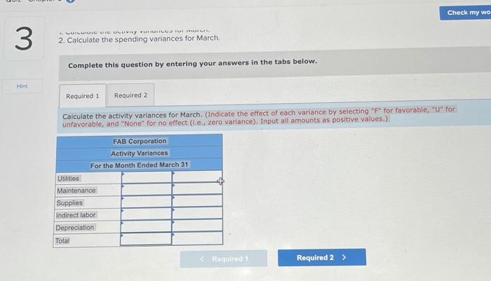 Solved Saved Help Save & Exit Submit Check my work 1 Hint he | Chegg.com