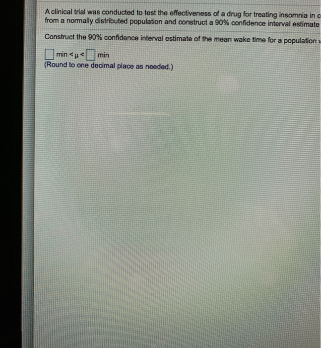 Solved 7.2.13-T A clinical trial was conducted to test the | Chegg.com