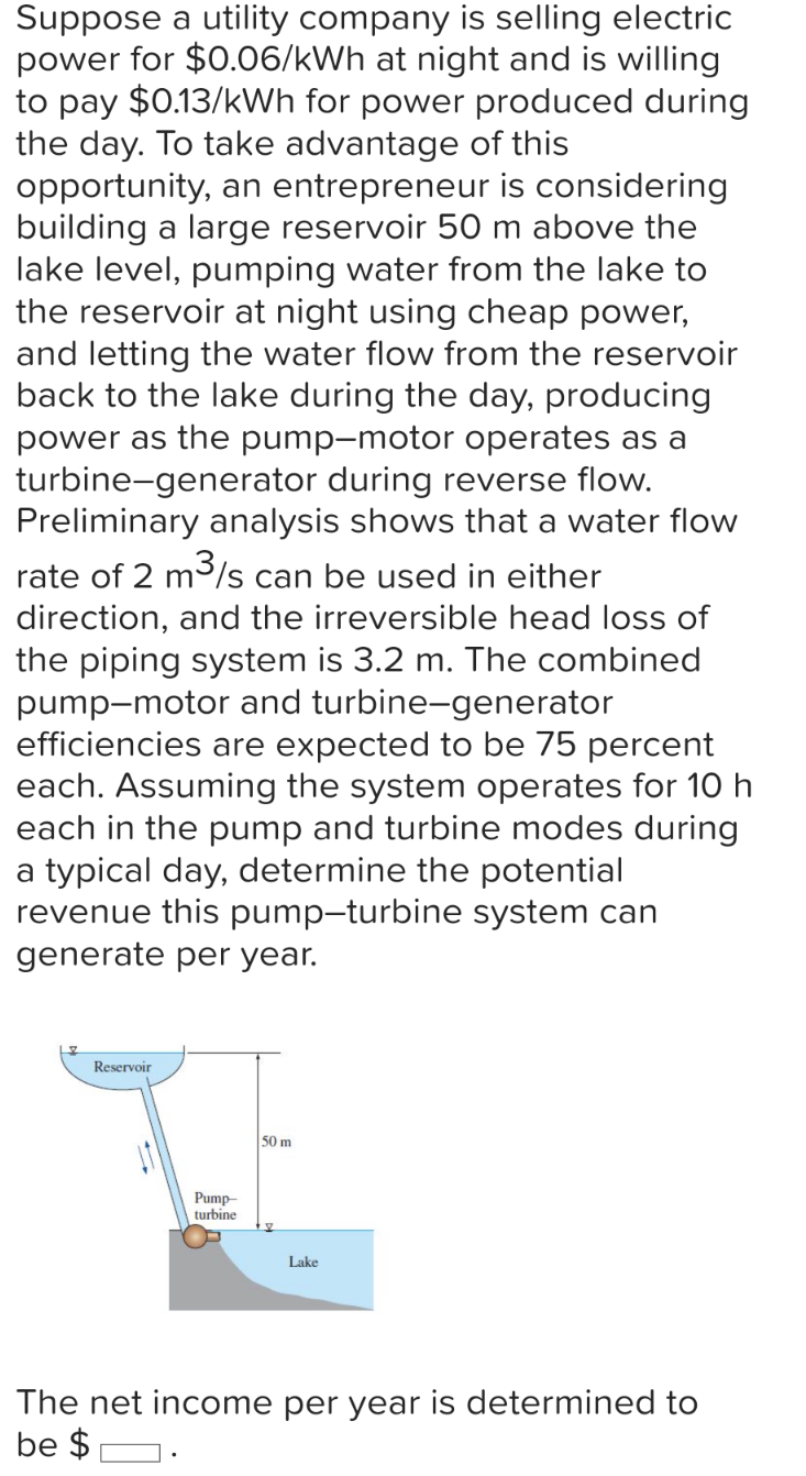Solved Suppose a utility company is selling electric power