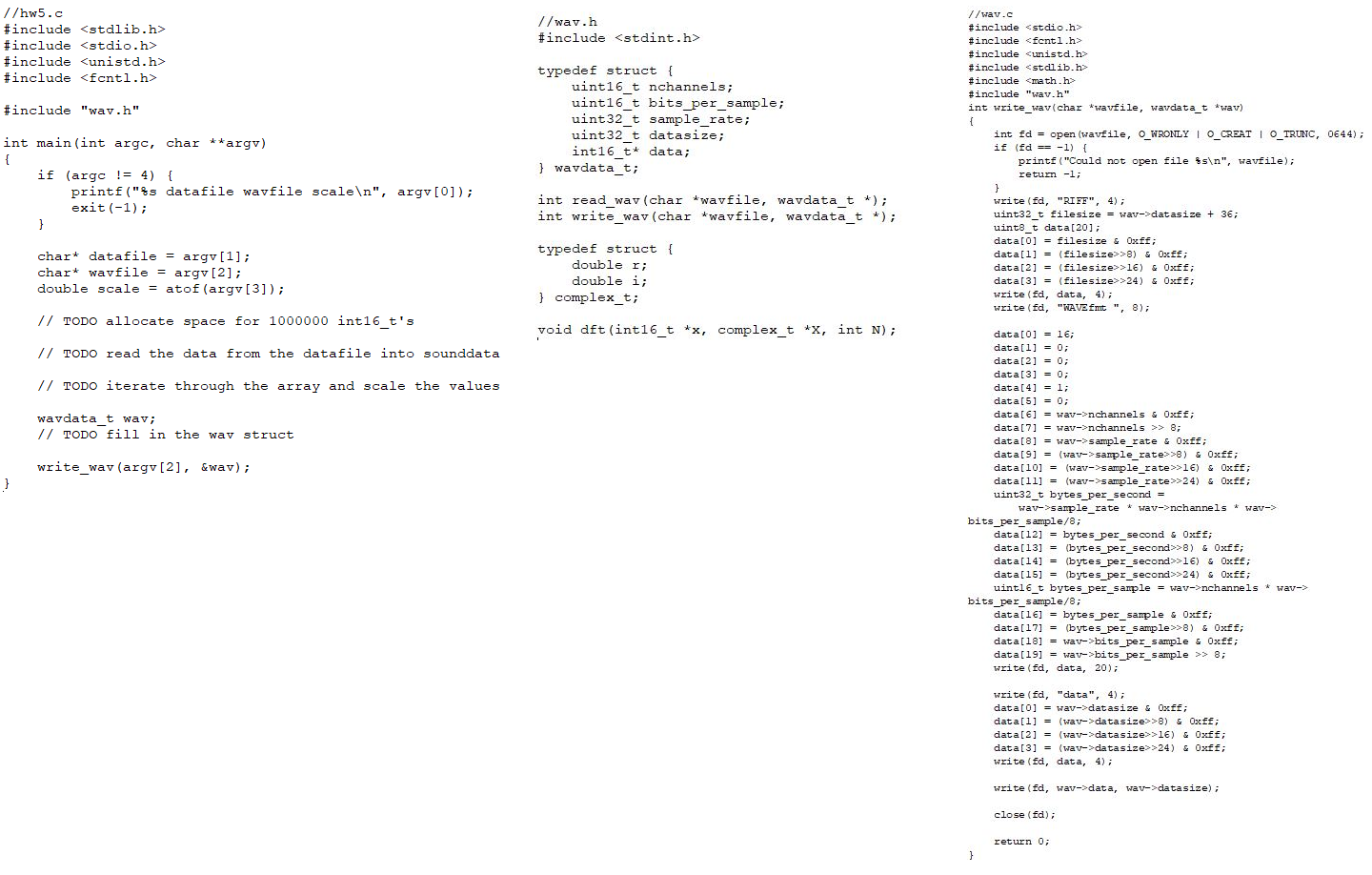 Solved your task is to read a data file with sound data and chegg
