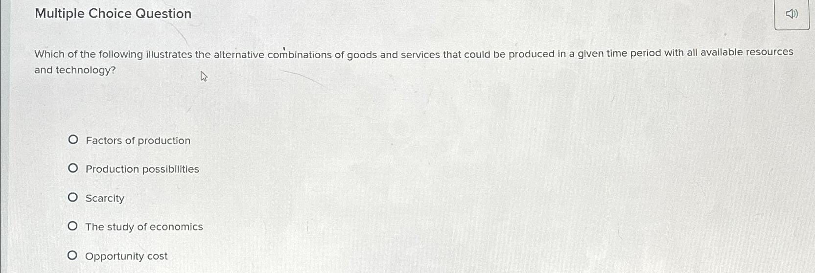 Solved Multiple Choice QuestionWhich of the following | Chegg.com