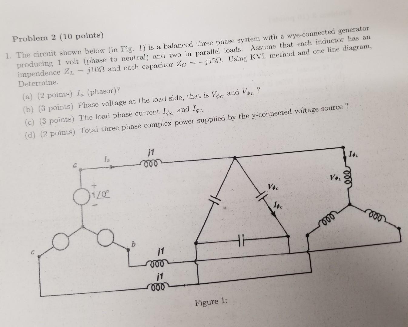 Solved Problem 2 (10 points) 1. The circuit shown below (in | Chegg.com