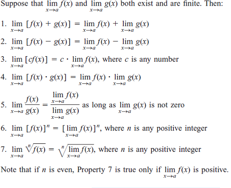 Solved: Find The Limit Using The Properties Of Limits In Theorem 2 