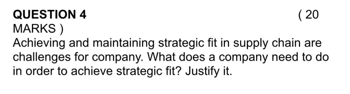 Solved QUESTION 4 ( 20 MARKS) Achieving and maintaining | Chegg.com