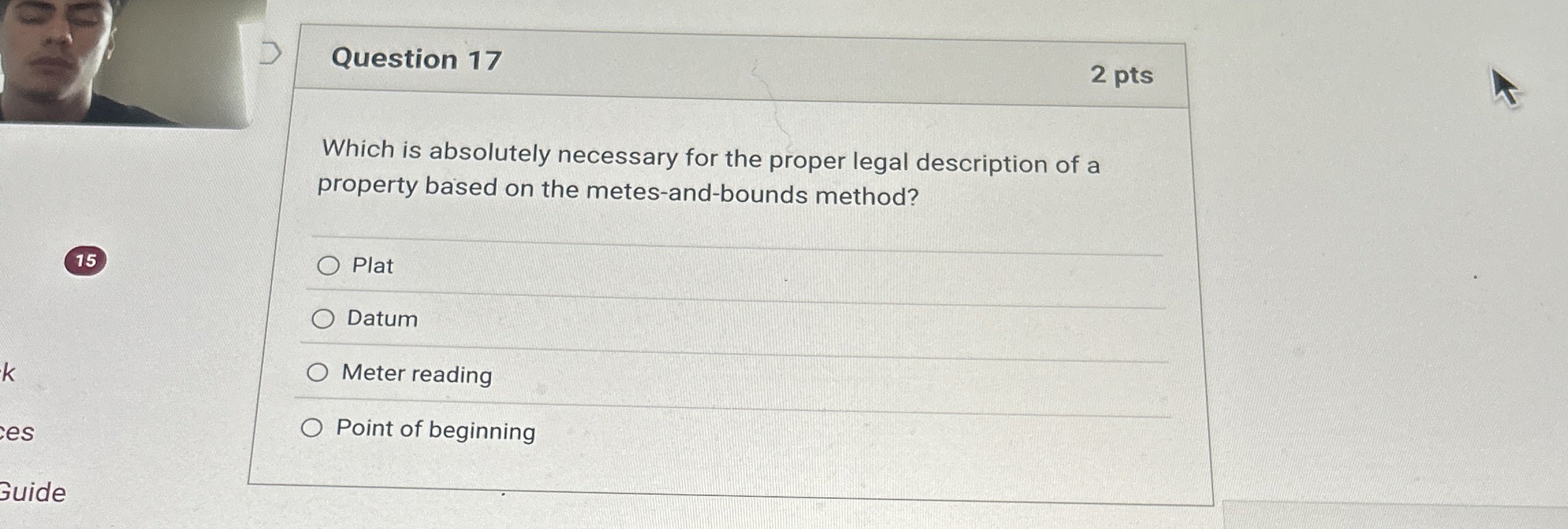 Solved Question 17Which is absolutely necessary for the