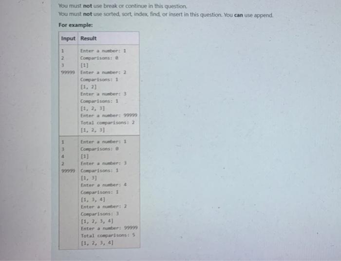 Solved Write a program that repeatedly asks the user for | Chegg.com