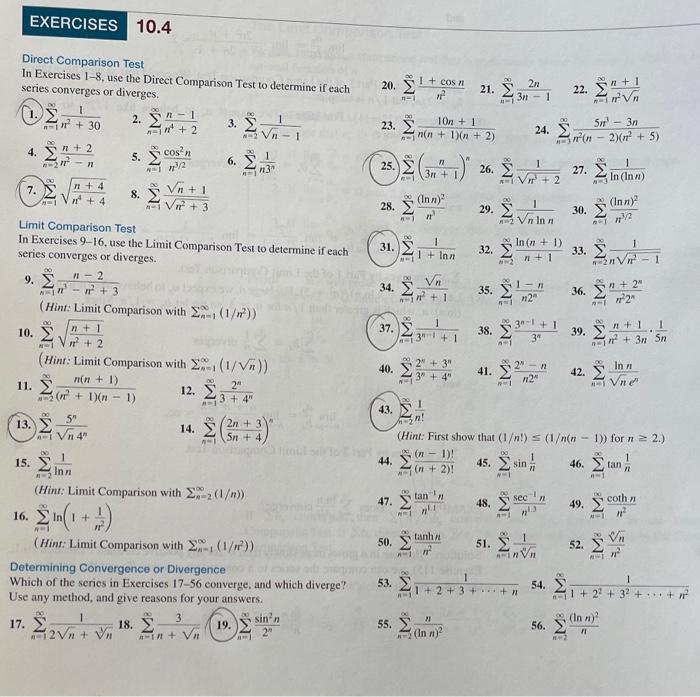 solved-exercises-10-4-direct-comparison-test-in-exercises-chegg