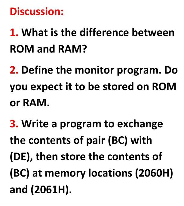 Understanding And Function Of RAM And ROM In General And Different On HP  And Computer
