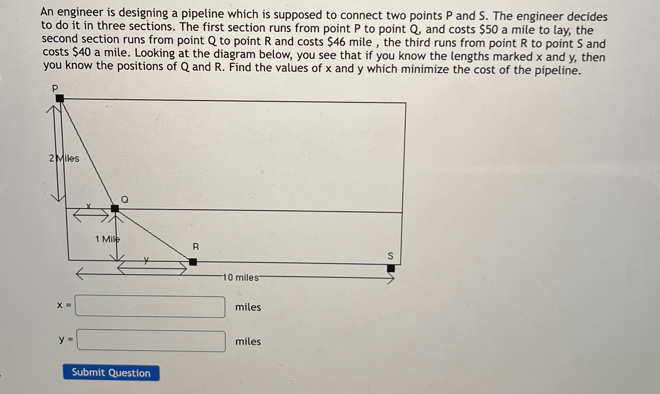 Solved An engineer is designing a pipeline which is supposed | Chegg.com