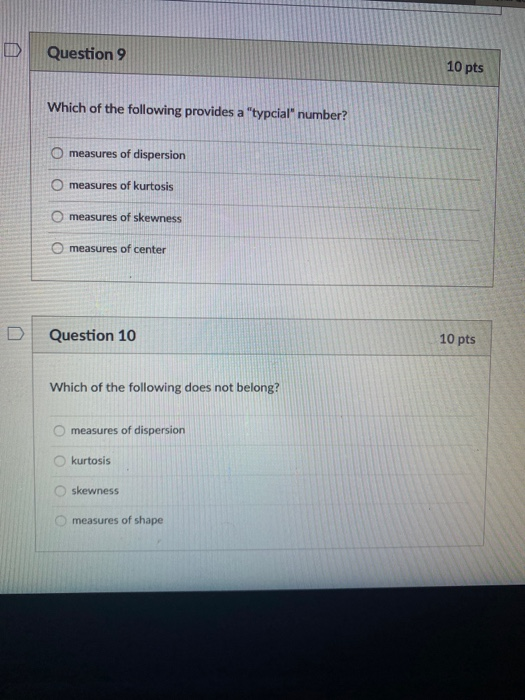 Solved D Question 9 10 pts Which of the following provides a | Chegg.com