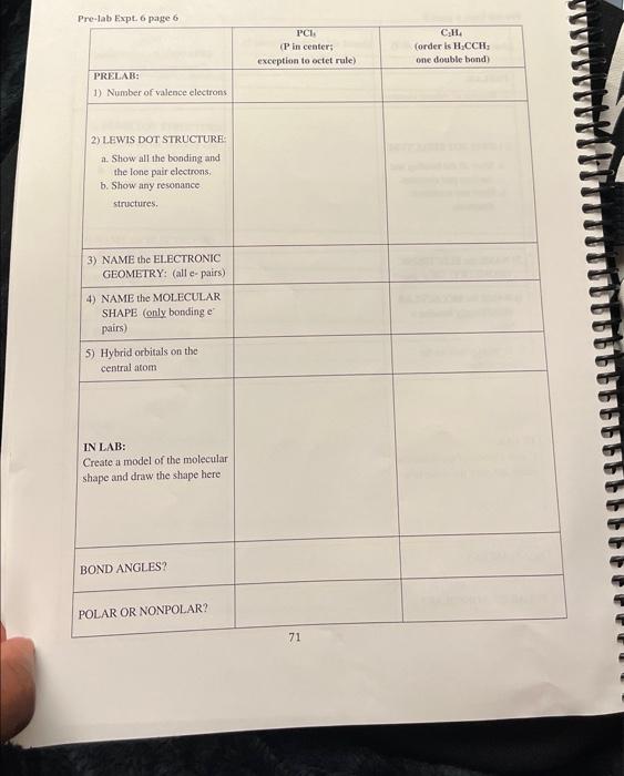 Solved Pre-lab Expt. 6 page 6 | Chegg.com