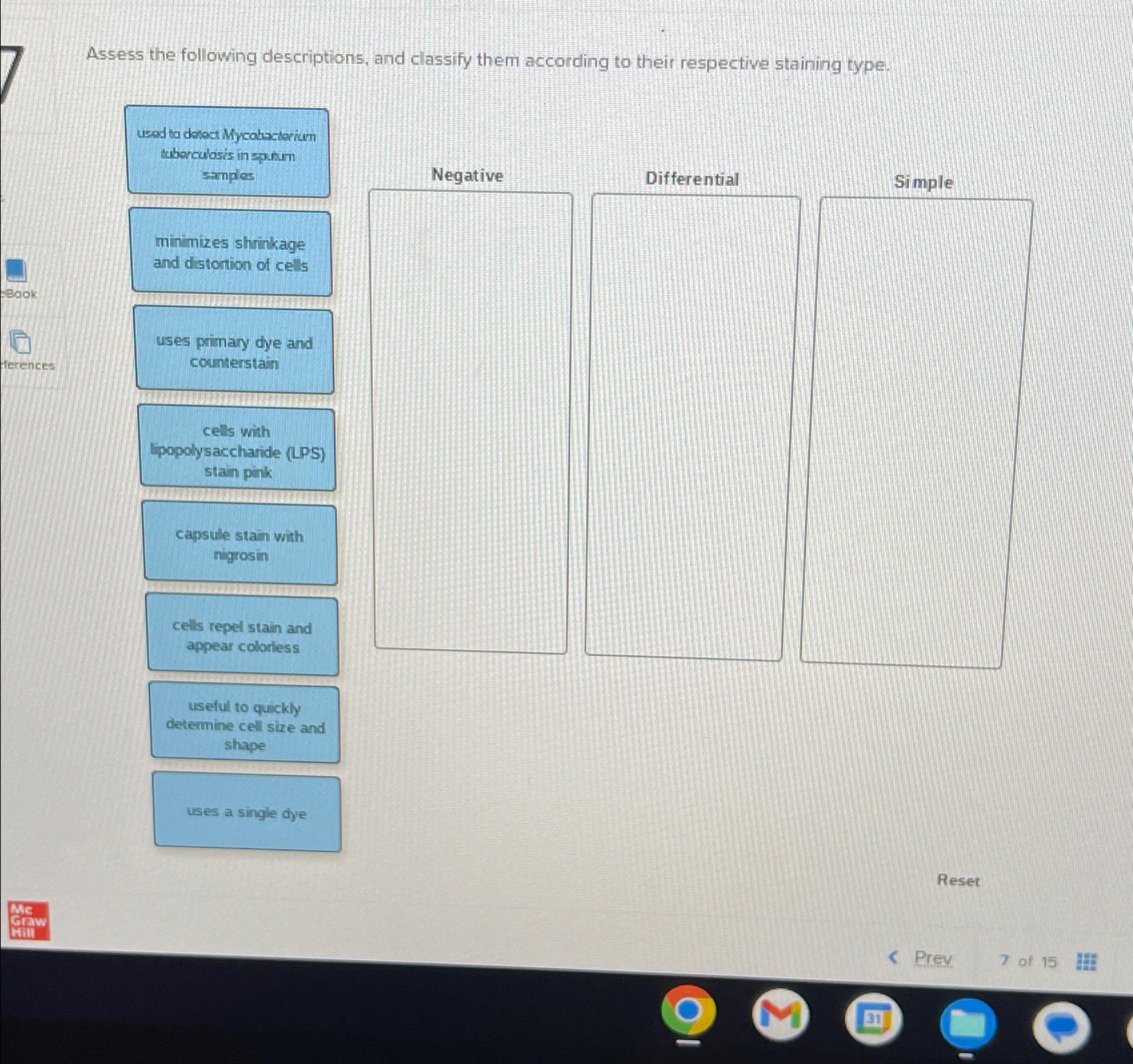 Solved Assess the following descriptions, and classify them | Chegg.com