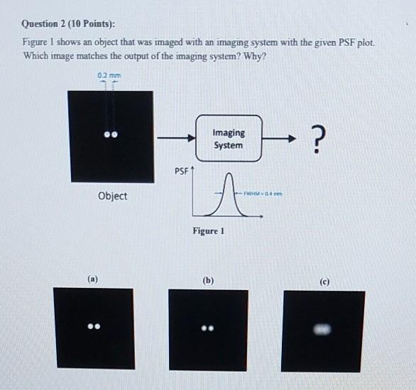 Solved Question 2 (10 Points): Figure 1 shows an object that | Chegg.com