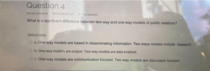 Solved Question 4 Not Yet Answered What Is A Significant Chegg