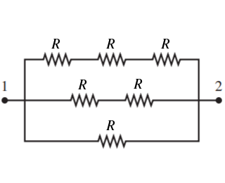 Solved What is the equivalent resistance between points 1 | Chegg.com