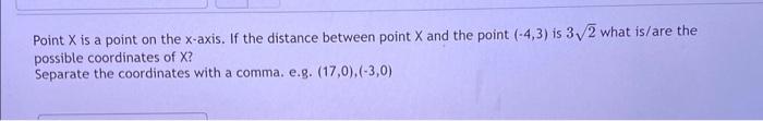 distance of any point from x axis