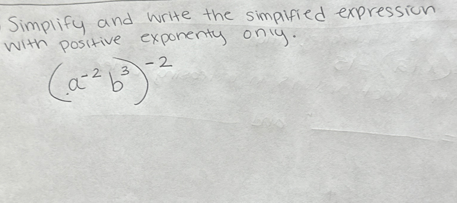 Solved Simplify and write the simplified expression with | Chegg.com