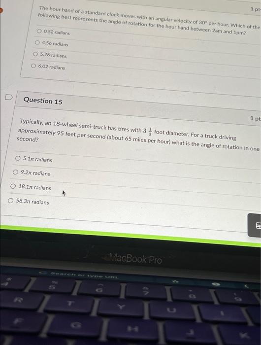 [Solved] The hour hand of a standard clock moves with an a