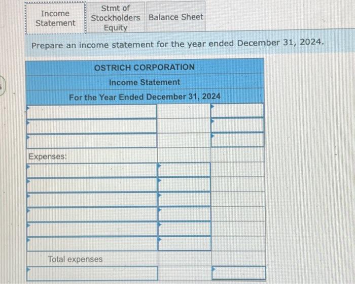 Solved The December 31, 2024, adjusted trial balance for