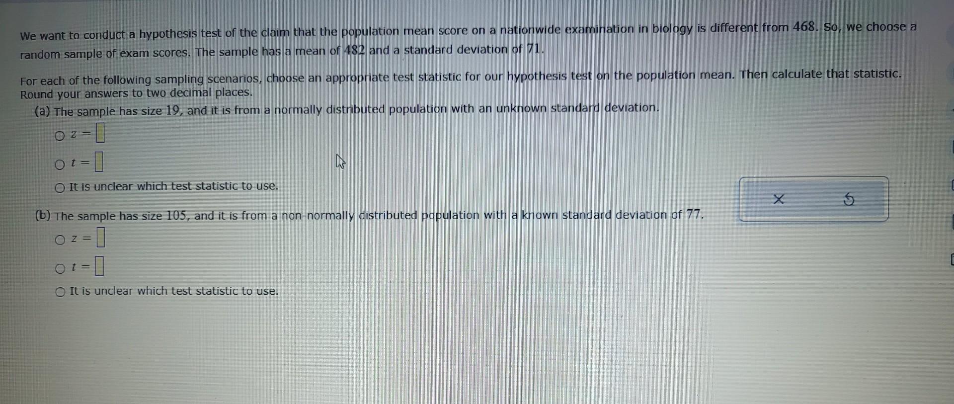 what is hypothesis test a claim