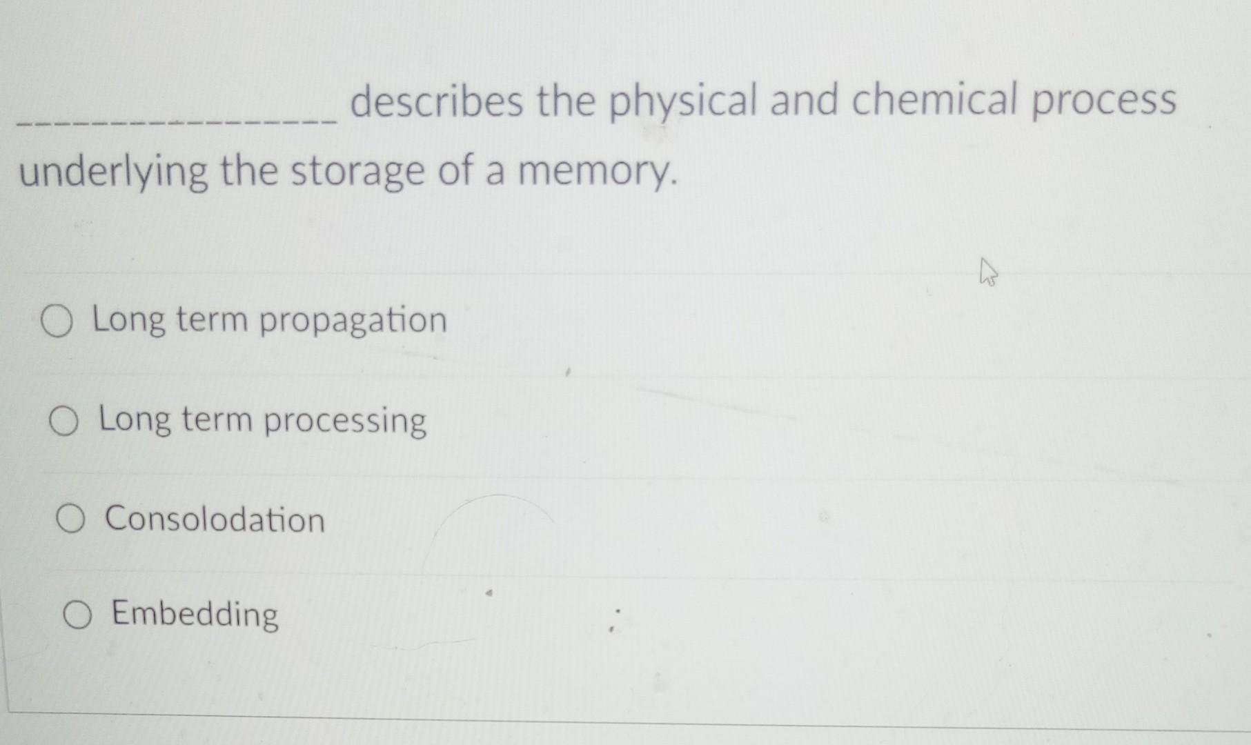 Solved describes the physical and chemical process | Chegg.com