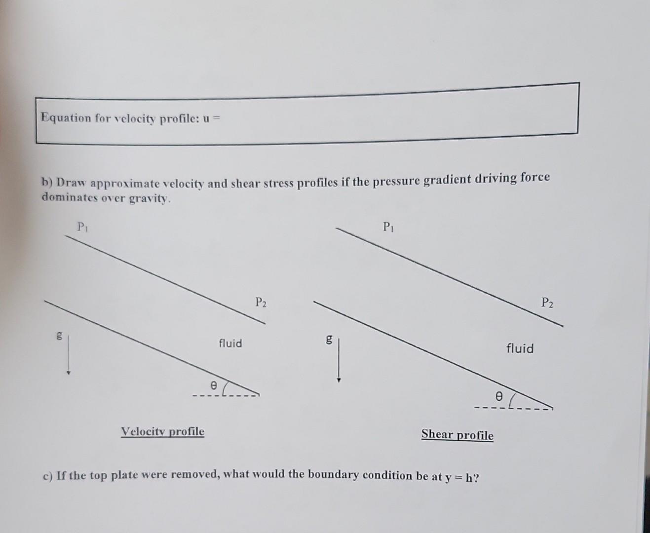 Solved 8. (26 pts) A liquid of viscosity, μ, and density, ρ, | Chegg.com