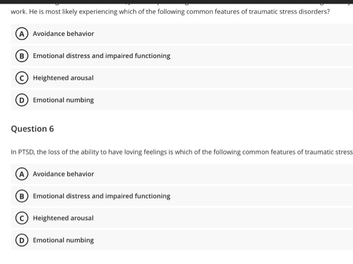 acute stress disorder dsm 5