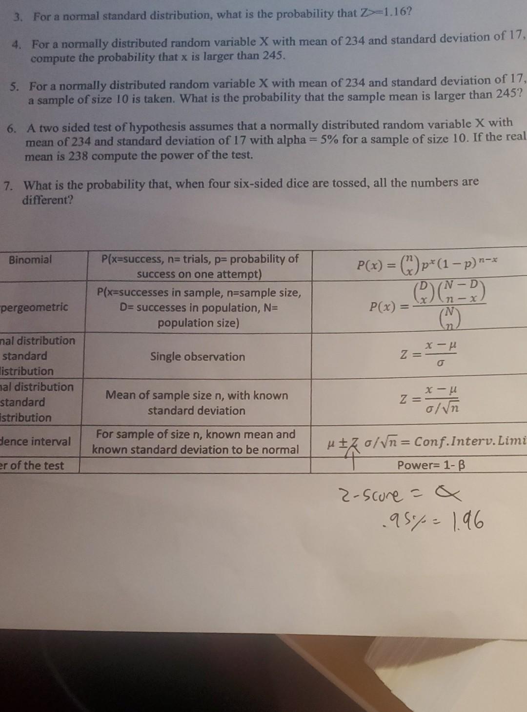 Solved Can you clearly work out questions 3-7? I also posted | Chegg.com