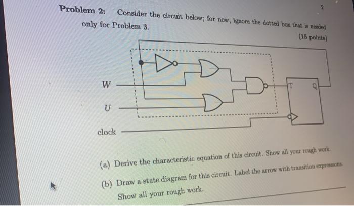 Solved 2 Problem 2: Consider the circuit below; for now, | Chegg.com