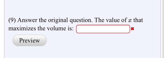 Solved Open-box Problem. An open-box (top open) is made from | Chegg.com