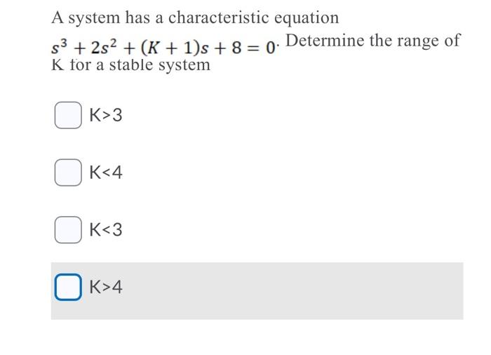 Solved Question 4 (25 points) Saved Consider the feedback | Chegg.com