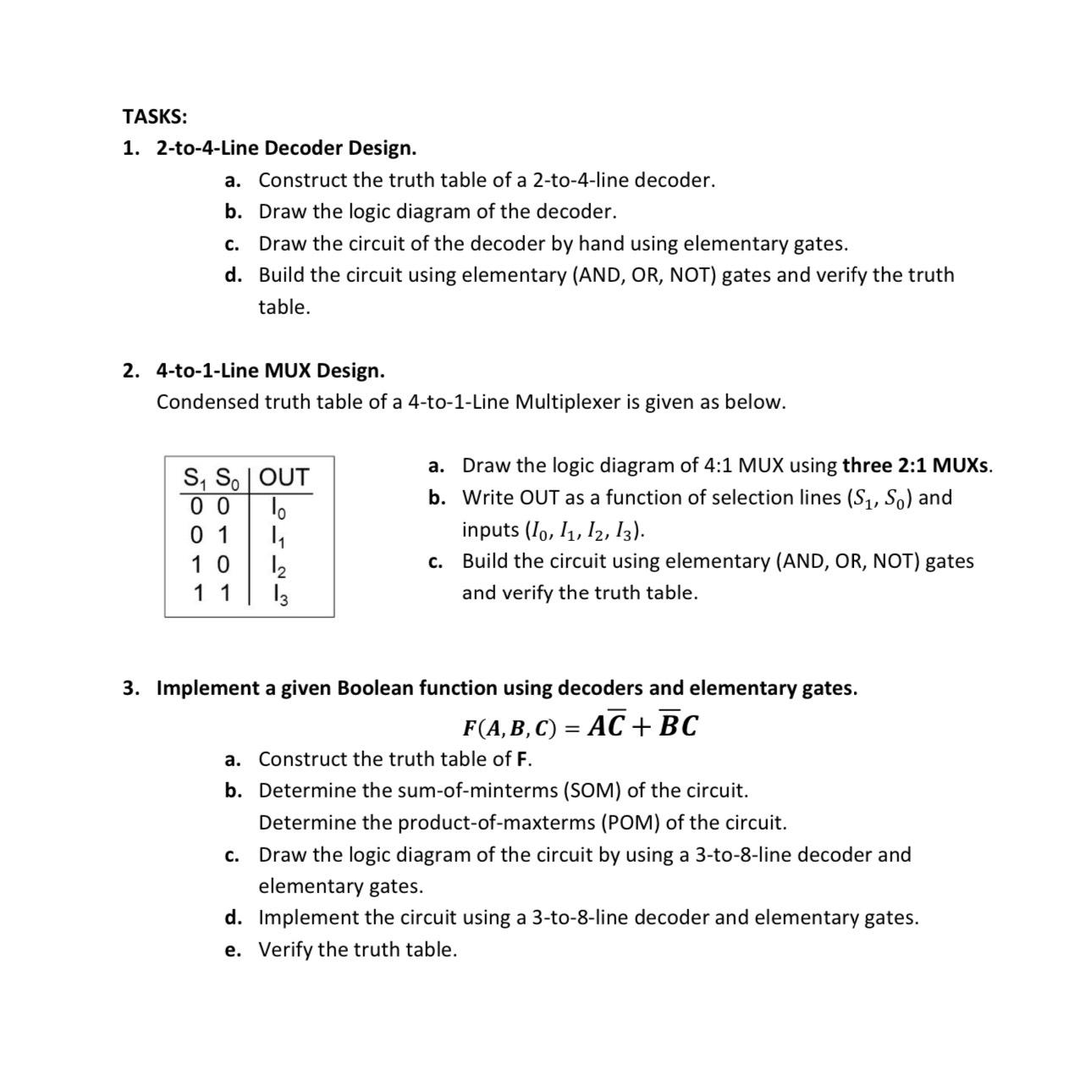 4 to 16 line decoder truth table