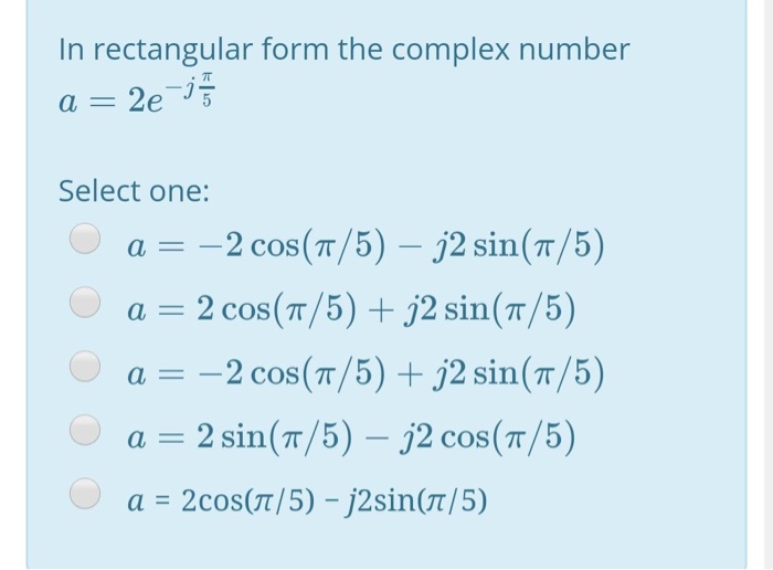 Solved Find the complex conjugate of the number z = -7 – 36, | Chegg.com