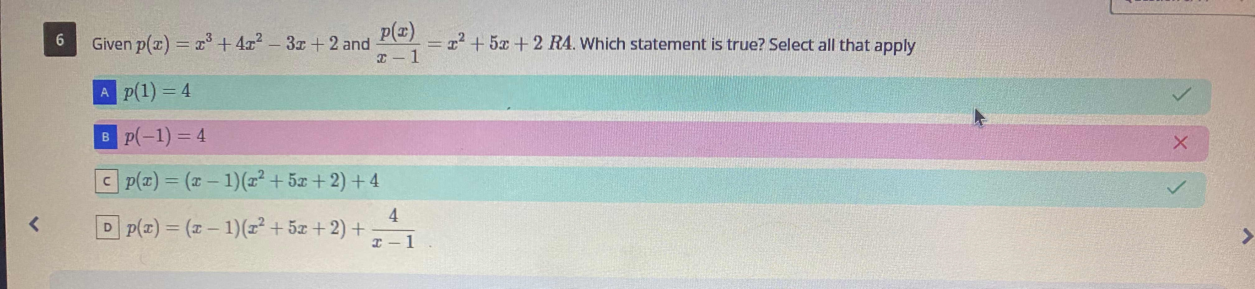 Solved please explain why c is a correct answer thank you. | Chegg.com