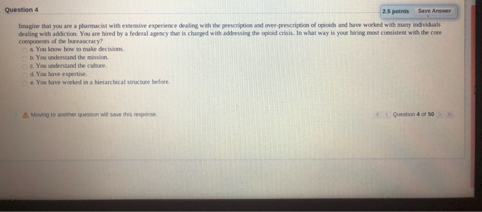 Solved Question 4 2.5 points Save Answer Imagine that you | Chegg.com
