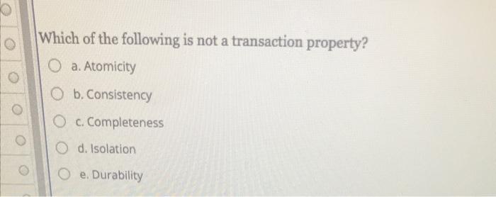 Solved Which Of The Following Statements Best Defines A Chegg
