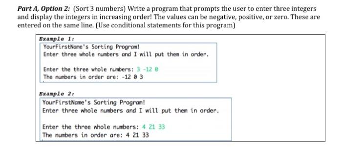 Solved Project 2, Parts A and B: 20 points Do 1 from part A | Chegg.com