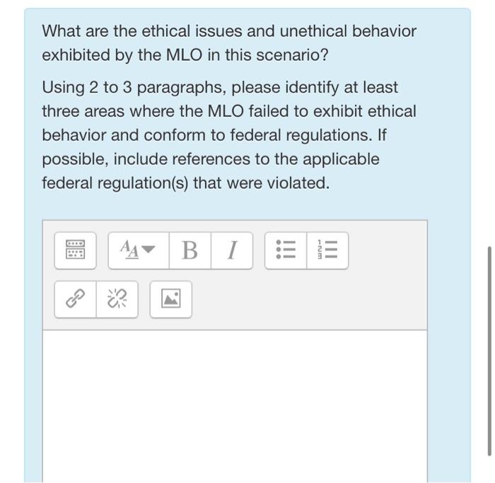 Solved Instructions Read the following two scenarios and | Chegg.com