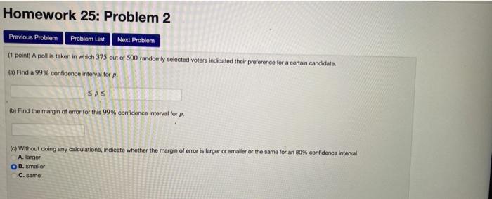 Solved Homework 25: Problem 2 Previous Problem Problem List | Chegg.com