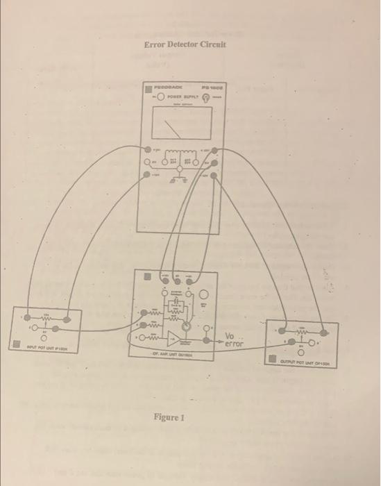Solved Pre-Lab: 1. Draw the schematic diagram of the circuit | Chegg.com