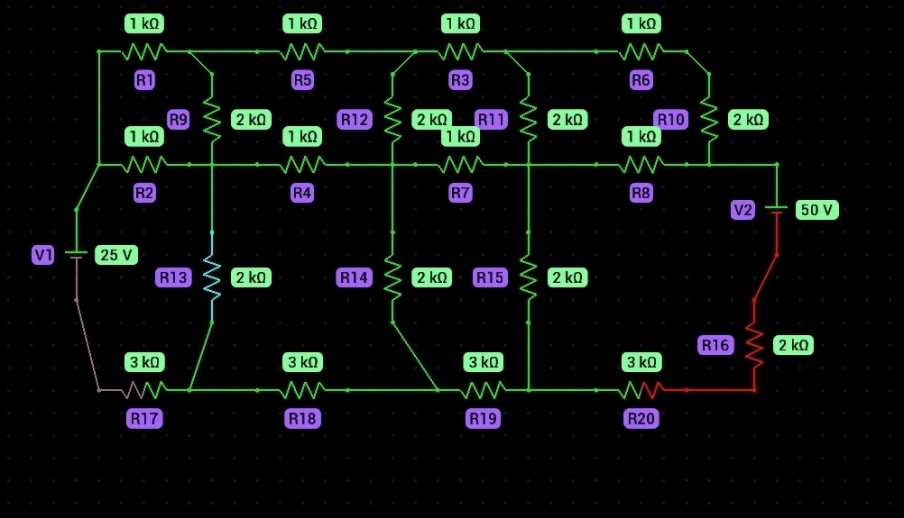 Solved resolver el siguiente circuito de malla por gauss | Chegg.com