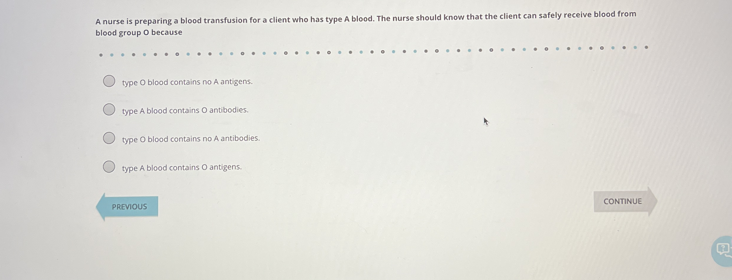 Solved A nurse is preparing a blood transfusion for a client