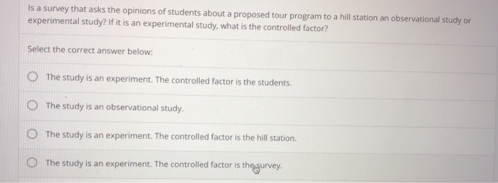 solved-is-a-survey-that-asks-the-opinions-of-students-about-chegg