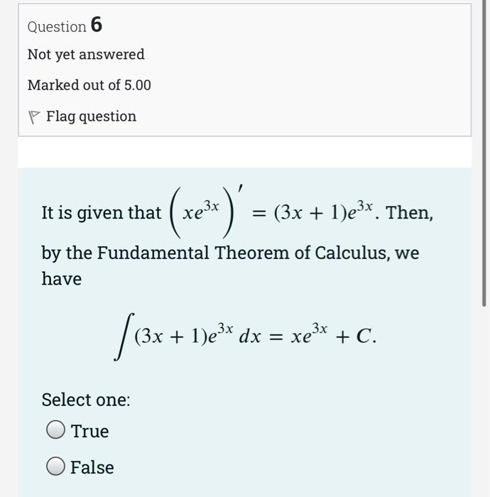 Solved Question 1 Not yet answered Marked out of 5.00 P Flag | Chegg.com