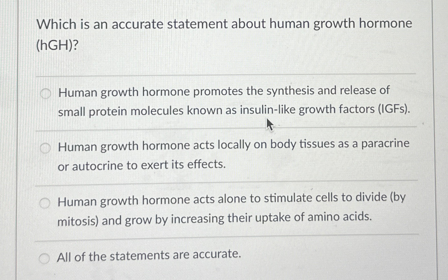 essay about human growth hormone