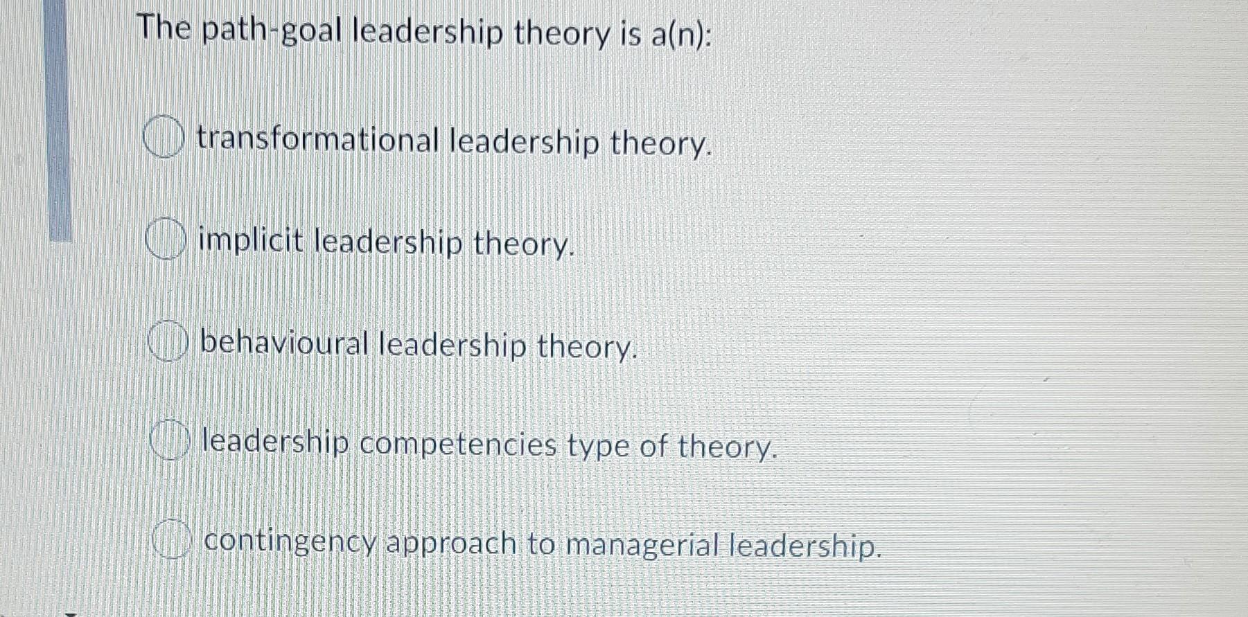 implicit leadership theory