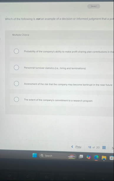 Solved Which of the following is not an example of a | Chegg.com