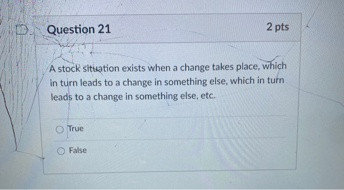 Solved Question 18 2 pts Which of the following is a true | Chegg.com
